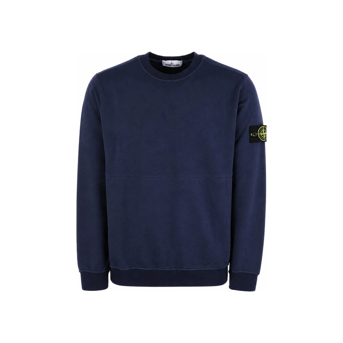 STONE ISLAND Pocket Crewneck Sweatshirt Navy Men’s