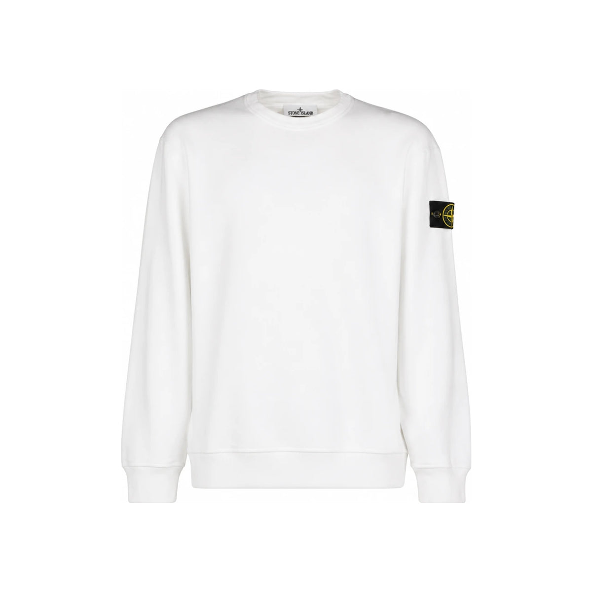 STONE ISLAND Fleece Logo Patch Sweatshirt 771561720 V0001
