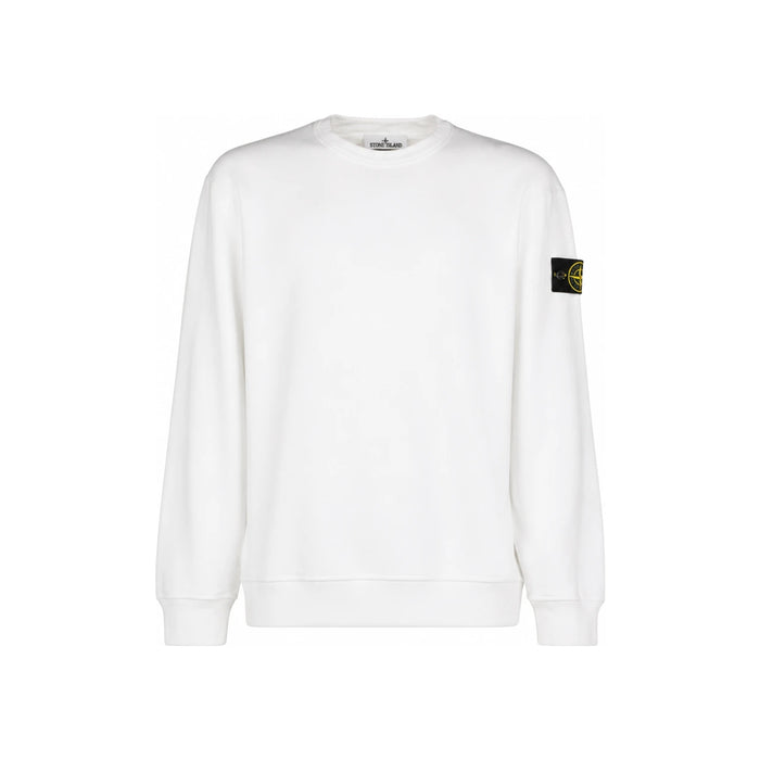 STONE ISLAND Fleece Logo Patch Sweatshirt 771561720 V0001