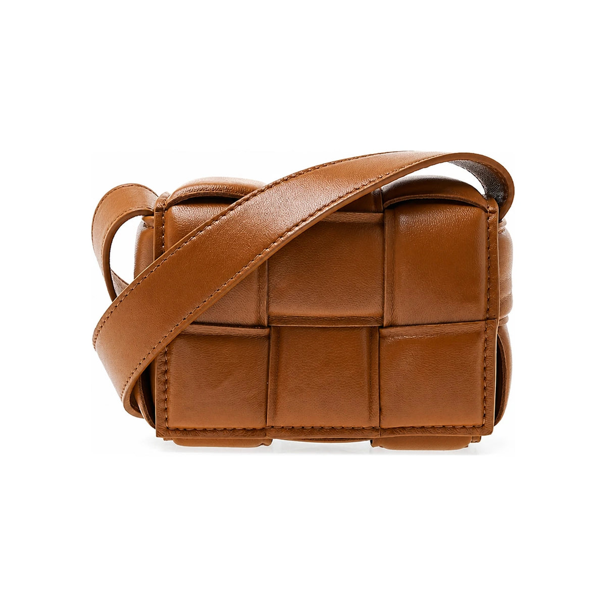 Bottega Veneta Leather Crossbody Bag SS26 Green