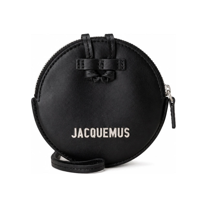 JACQUEMUS Metal Round Mini Crossbody Bag