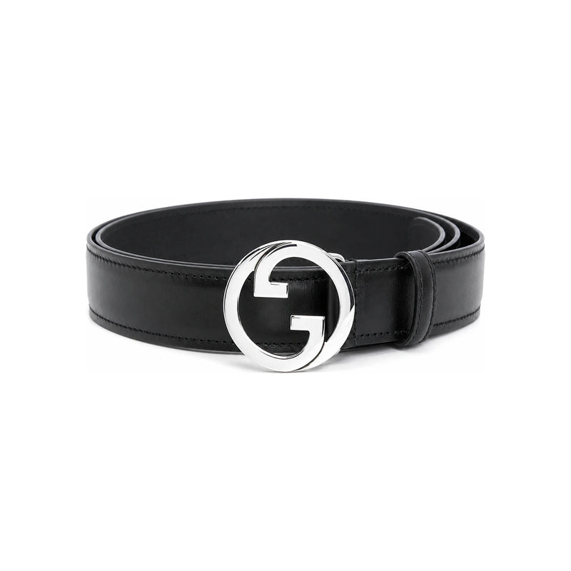 GUCCI Blondie Leather Belt Black