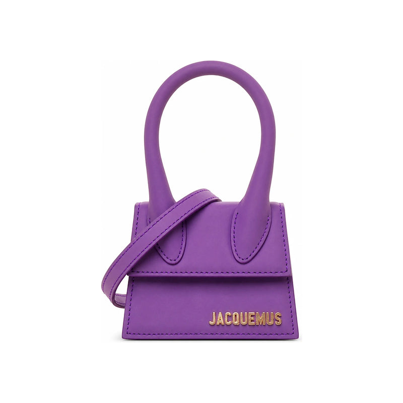 JACQUEMUS Purple Le Chiquito Mini Crossbody Bag