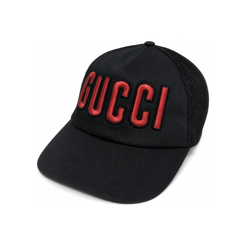 GUCCI Black Baseball Cap Unisex