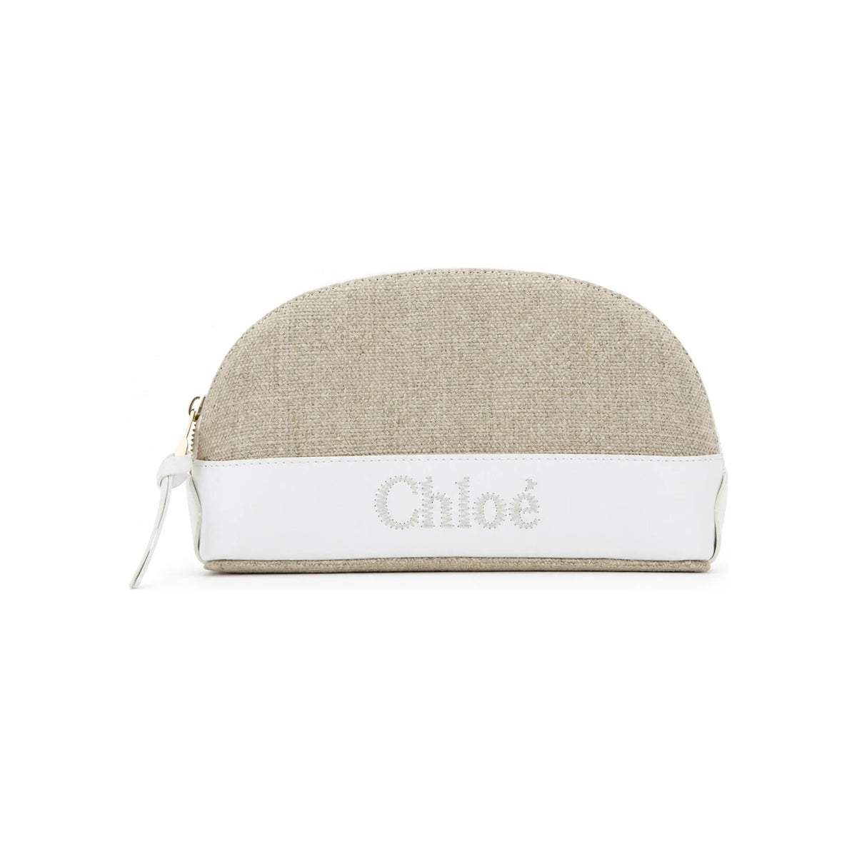 Chloe SENSE Logo Embroidered Pouch Clutch Bag CHC23SP870J90 106