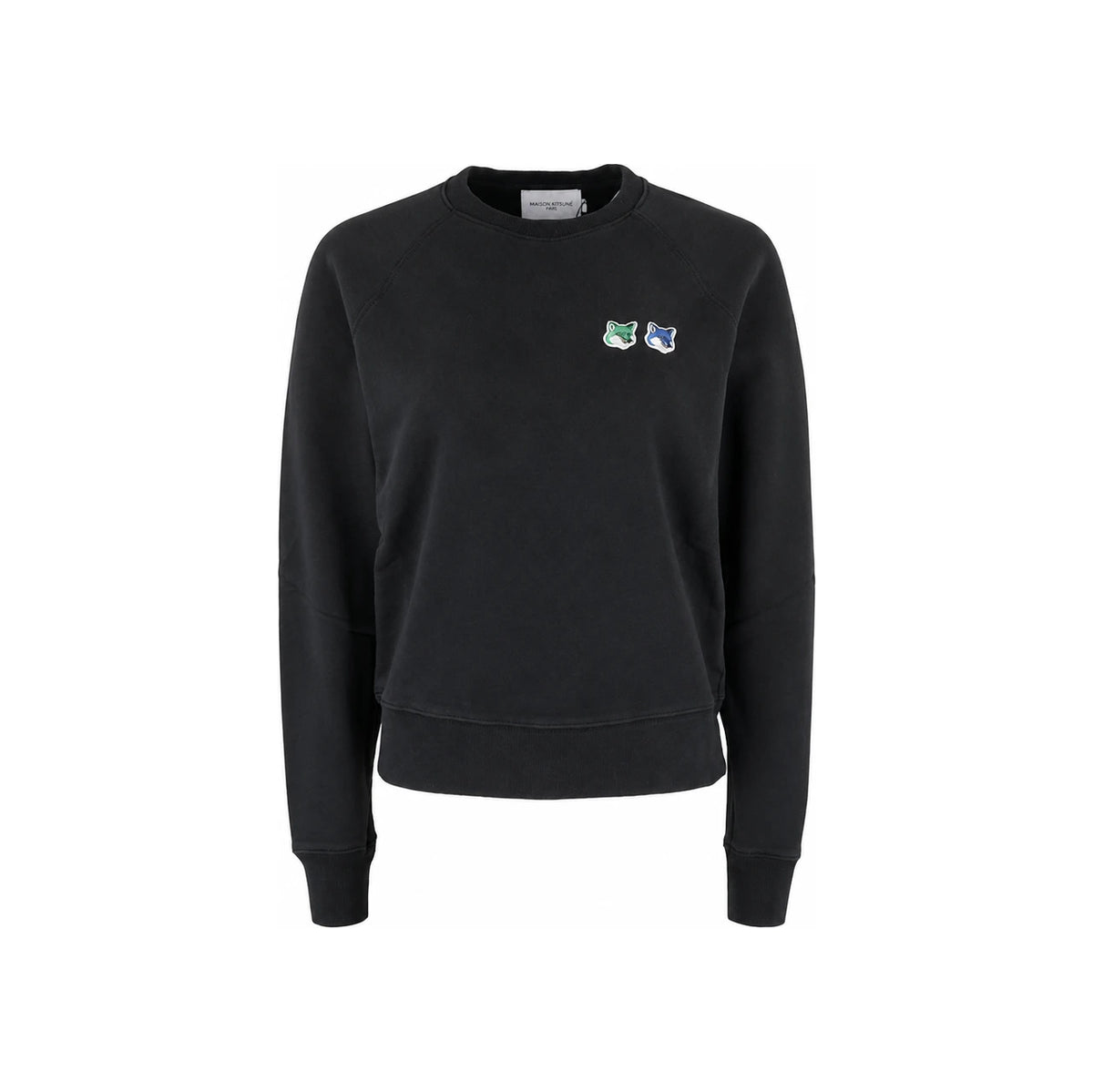 Maison Kitsune Double Fox Logo Sweatshirt for Women