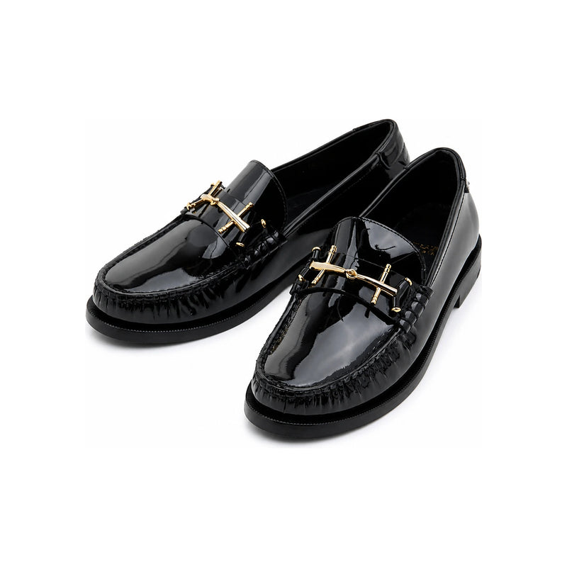 Saint Laurent Women’s Patent Leather Loafers 743774 AAB3B 1000 1