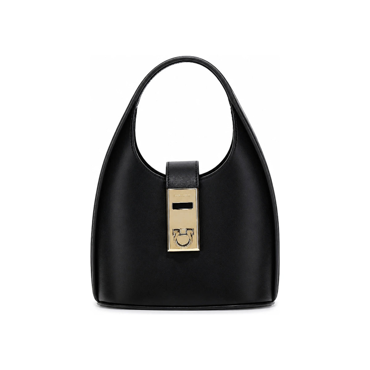 Ferragamo Gold Gancini Mini Crossbody Hobo Bag 21 3978 0764454