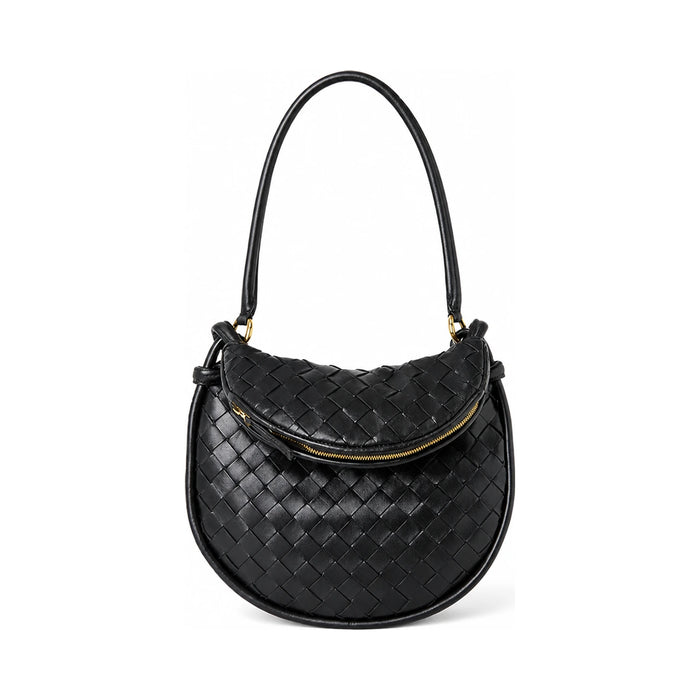 Bottega Veneta Small Gemelli Bag Black Leather Shoulder Bag
