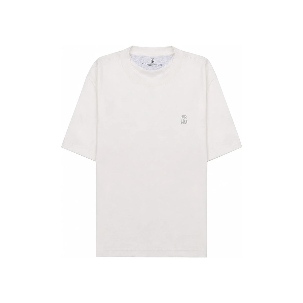 Brunello Cucinelli Men’s Logo Jersey T-Shirt