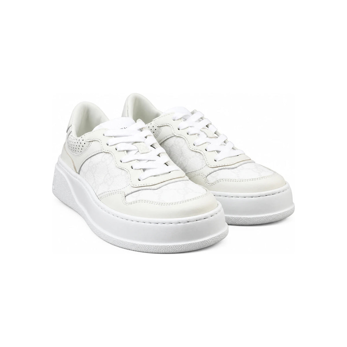 GUCCI Women’s GG Logo Low-Top Sneakers 700775 AACV2 9048