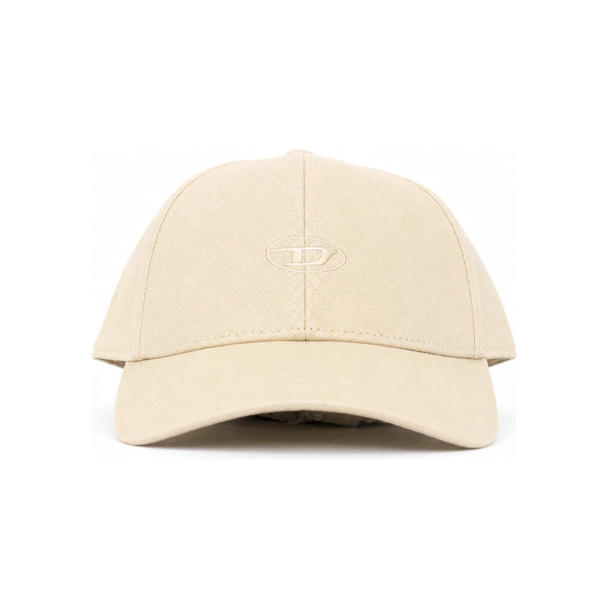 DIESEL CRUNWASH Cream Cotton Cap Unisex