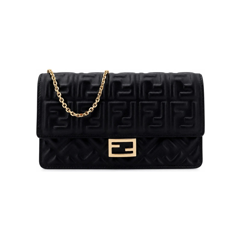 FENDI Baguette Chain Wallet Shoulder Bag
