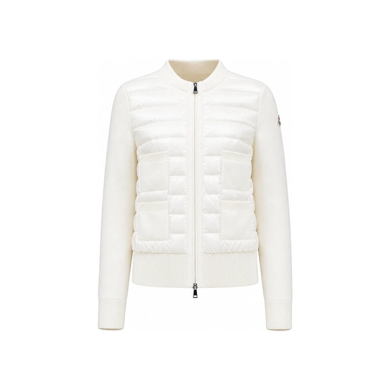 Moncler Wool-Blend Puffer Zip Jacket for Women