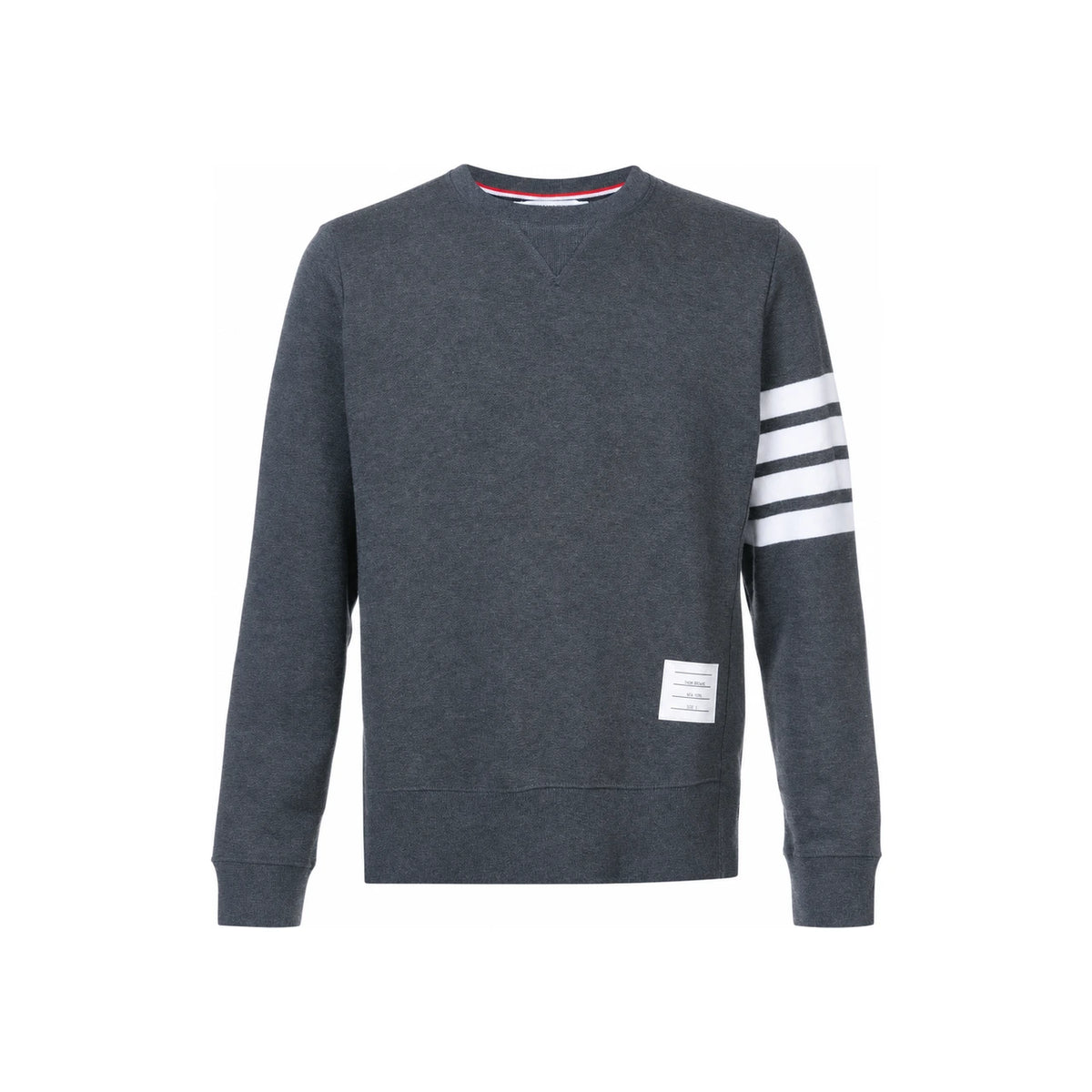 THOM BROWNE Classic Loopback 4-Bar Sweatshirt Gray Men’s