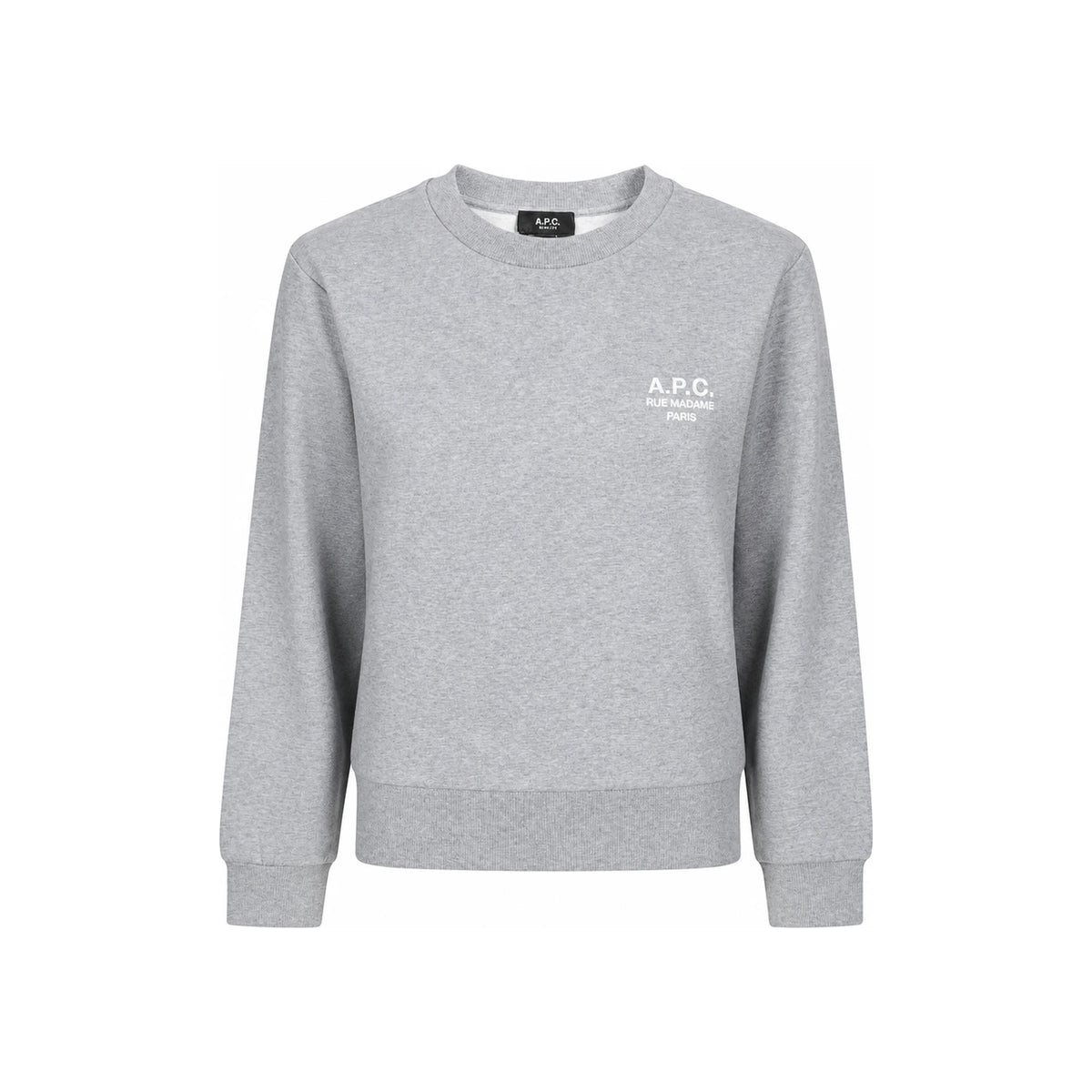 A.P.C. Rue Madame Boxy Sweatshirt Womens Crewneck Pullover Navy