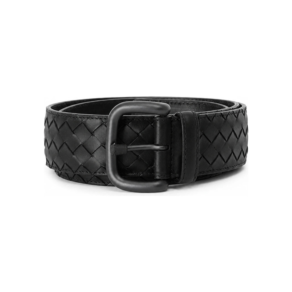 Bottega Veneta Intrecciato Leather Men's Belt 173784 V47W0 1275
