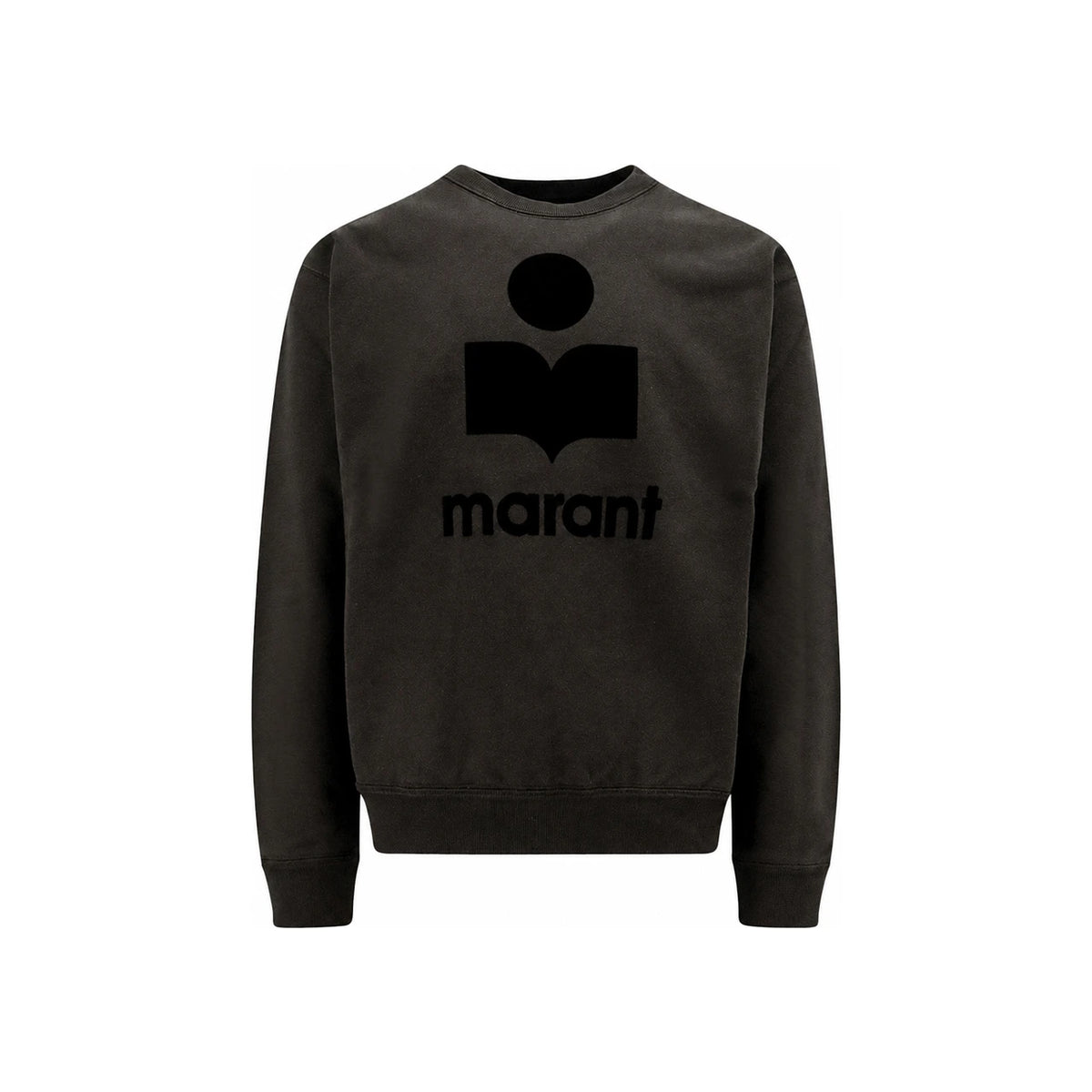 Isabel Marant Micoi Logo Sweatshirt Men’s Black Cotton Pullov SW0029HAB1M18H02FK