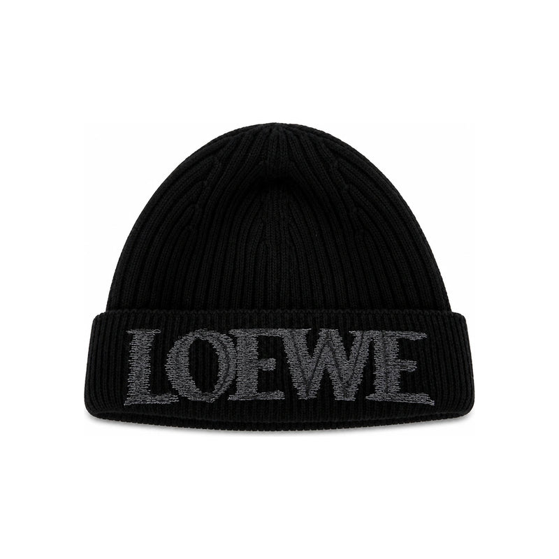 LOEWE Logo Wool Beanie for Men F540257X23 1100