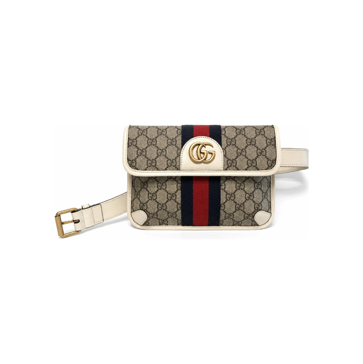 GUCCI Ophidia GG Supreme Belt Sling Bag Shoulder Bag