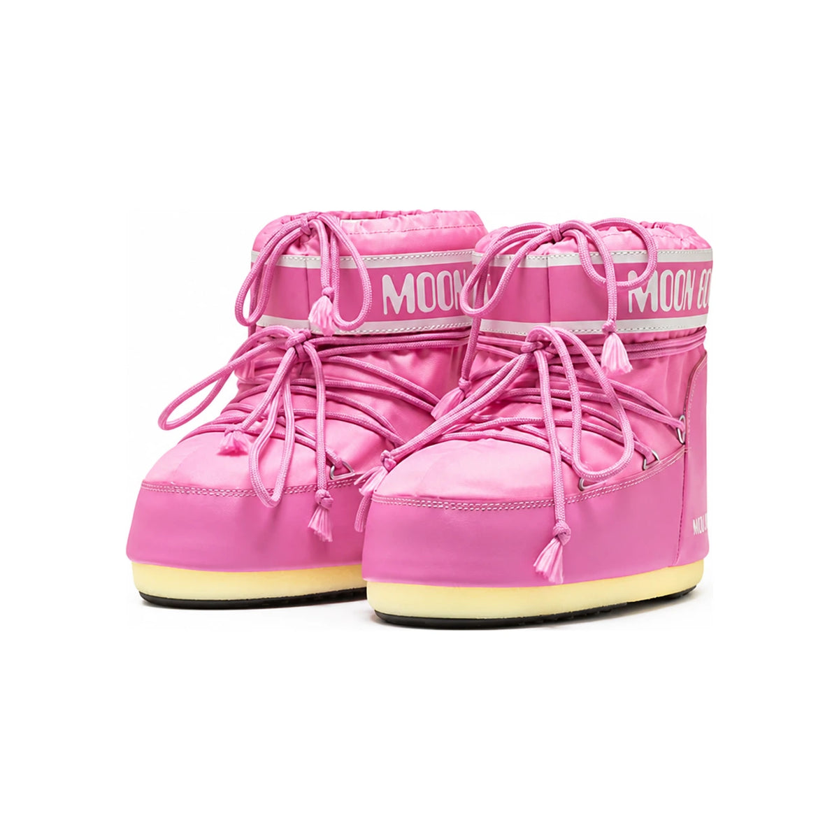 MOON BOOT Women’s Icon Low Nylon Ankle Boots Pink