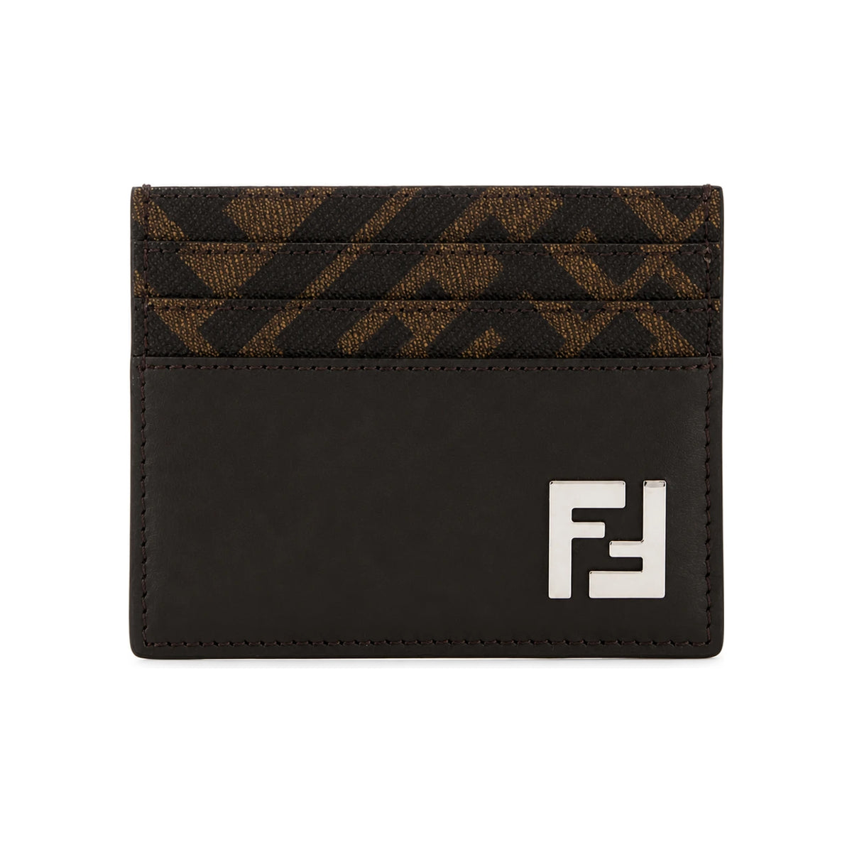FENDI Men’s Leather Card Holder Wallet 7M0164 AFF2 F1Q1C