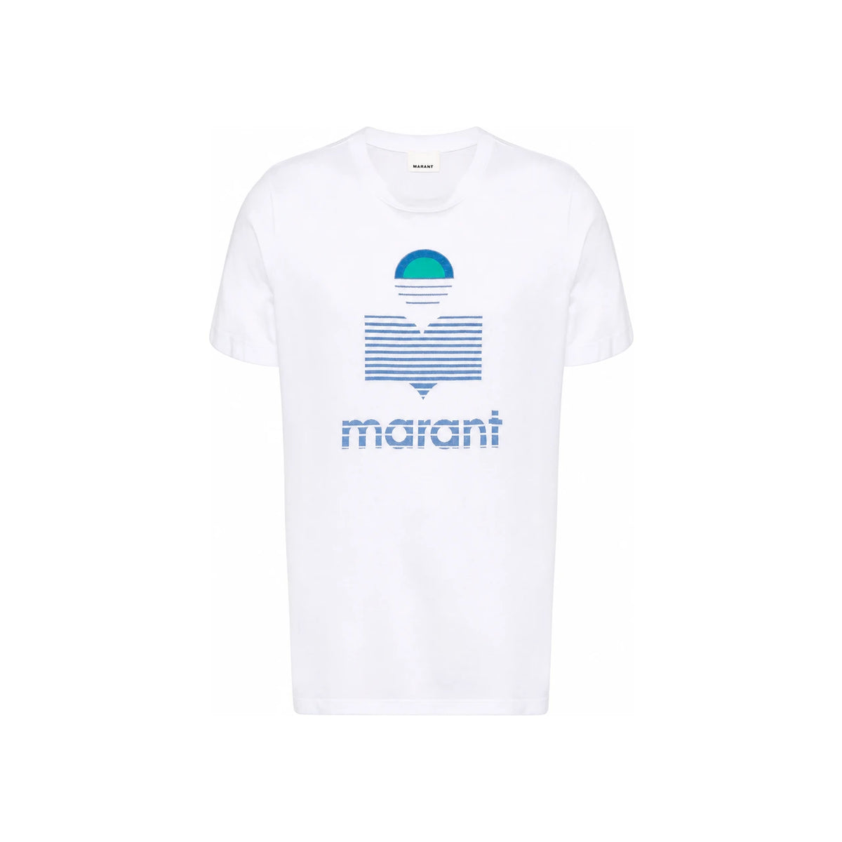 Isabel Marant Men’s KARMAN White Short Sleeve T-Shirt