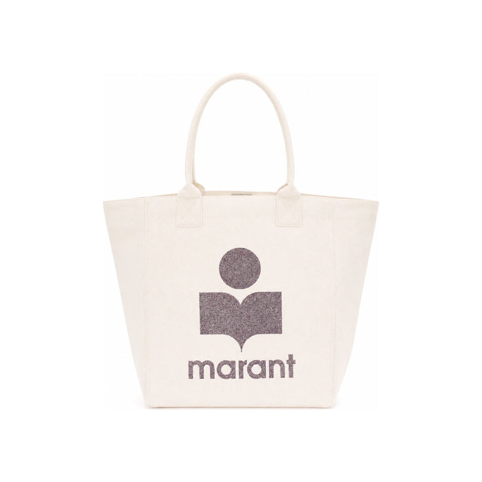 Isabel Marant Yenky Glitter Logo Tote Bag