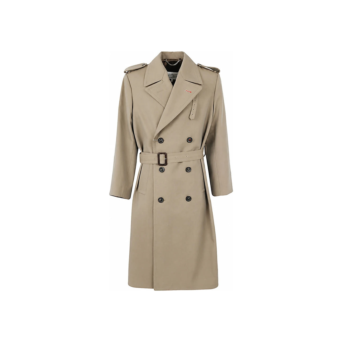 Maison Margiela Stitch Belted Trench Coat for Men SI1AH0002 S54159 154