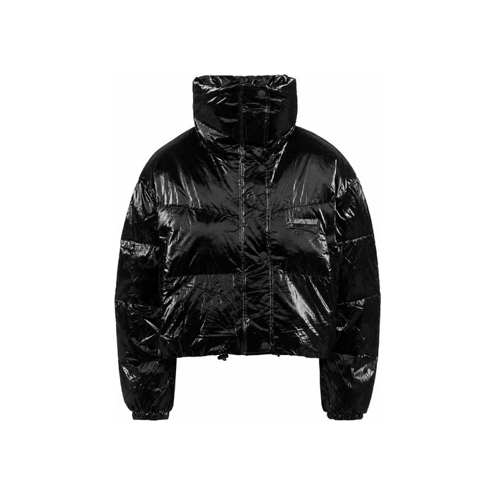 Isabel Marant Women's Logo Patch Short Puffer Jacket MA0129FA A3C49E 01BK