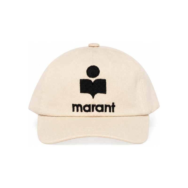 Isabel Marant Tyrone Logo Baseball Cap Black Unisex