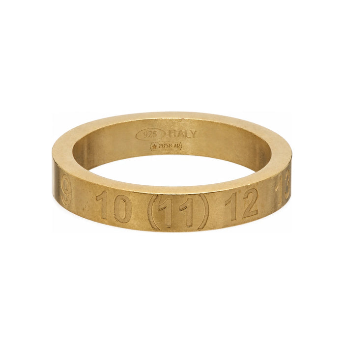 Maison Margiela Numbers Logo Silver Ring Unisex