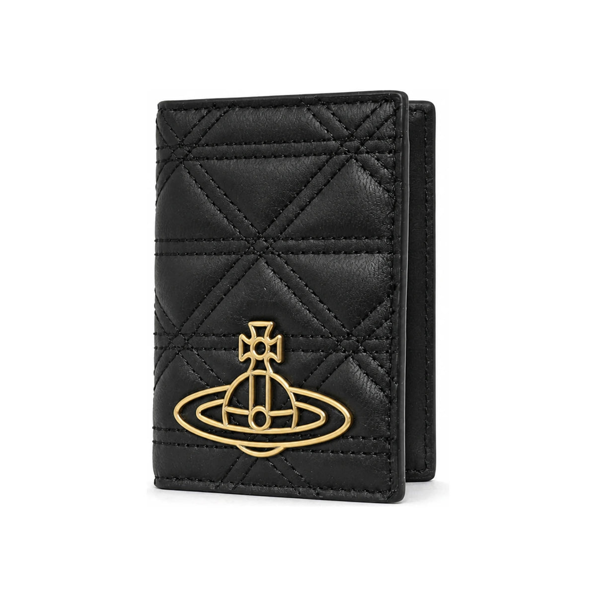 Vivienne Westwood Nappa Vertical Small Women’s Card Holder Black