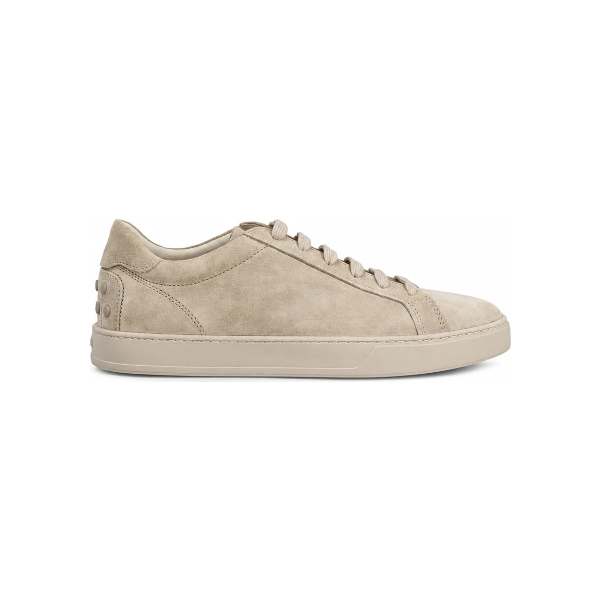 Tods Men's Calfskin Suede Low Top Sneakers