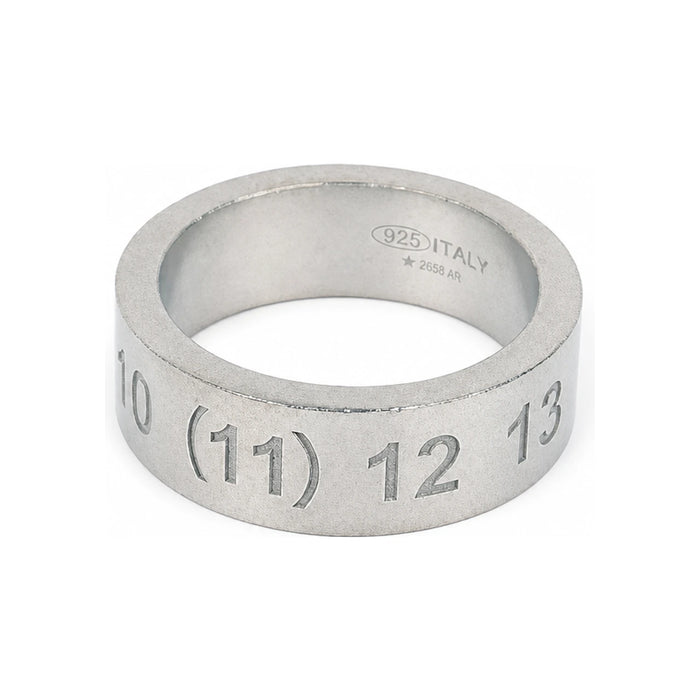 Maison Margiela Silver Number Logo Ring SI8UQ0003 SV0129 951