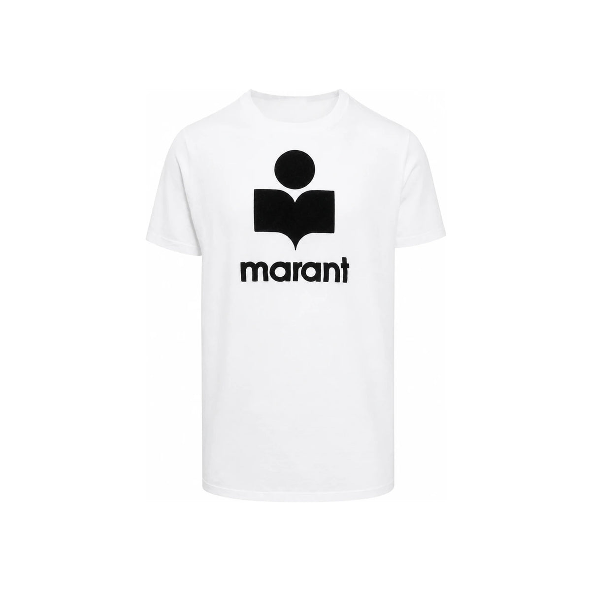 Isabel Marant Karmann Short Sleeve T-Shirt White Men's Cotton