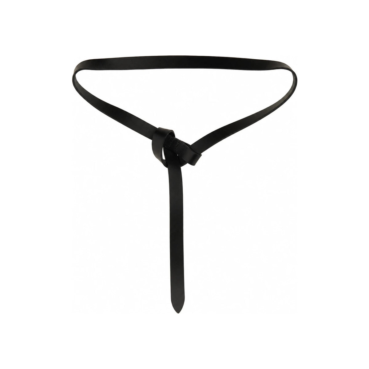 Isabel Marant Kirka Leather Belt Black Women’s Accessory