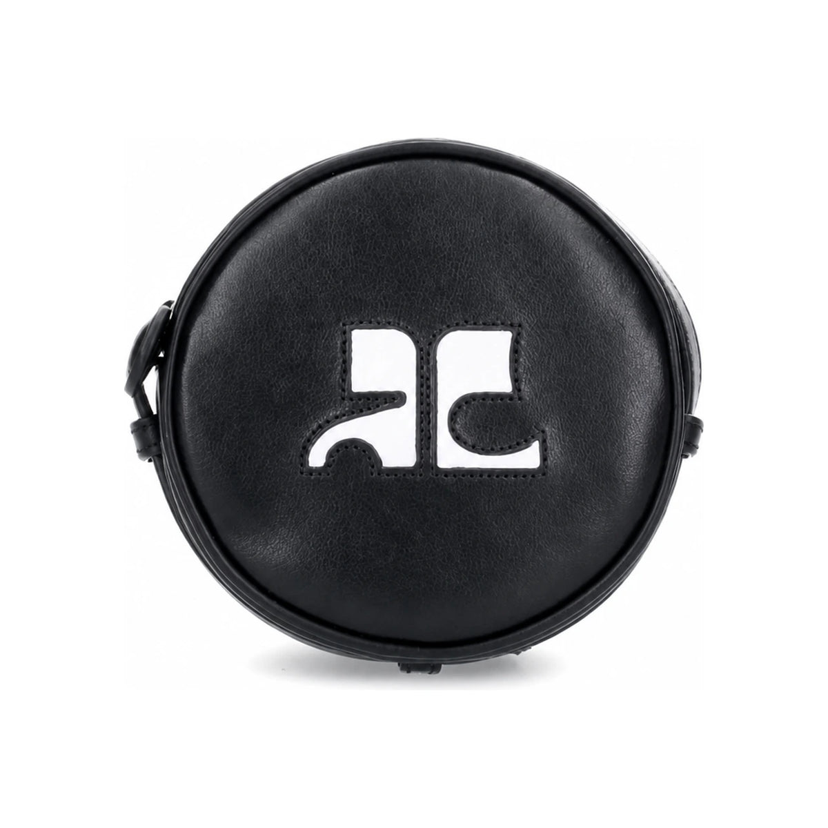 BURBERRY Black Re-Edition Logo Small Circle Mini Shoulder Bag
