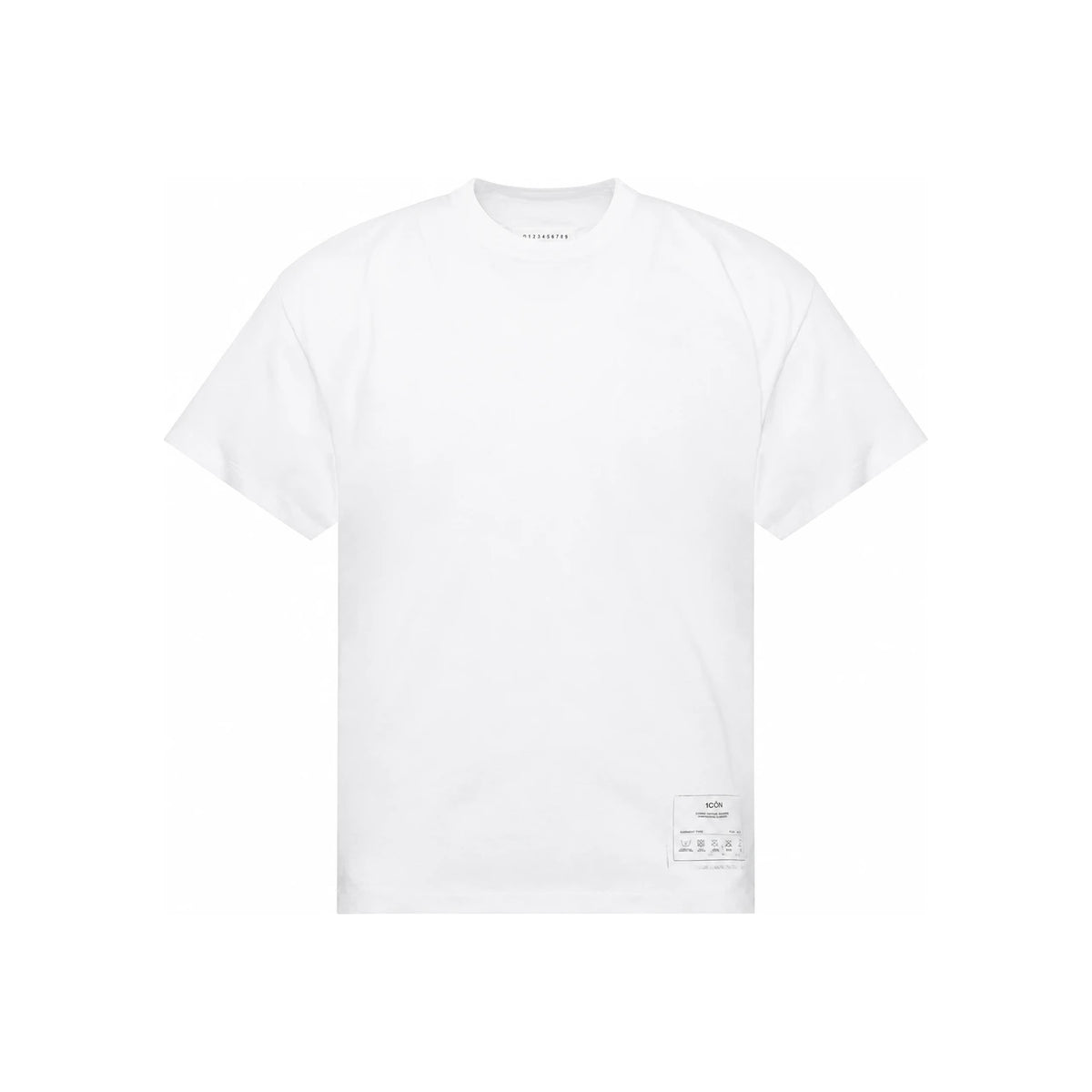 Maison Margiela 15th Anniversary Label Print Stitch T-Shirt White