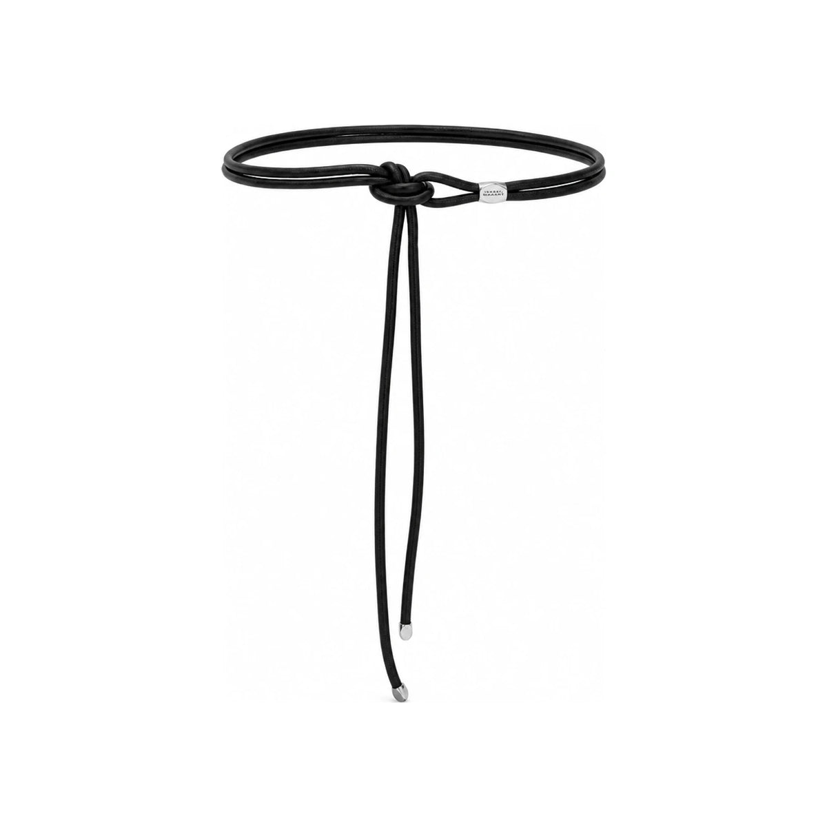 Isabel Marant Silvia Women’s Leather Belt Black