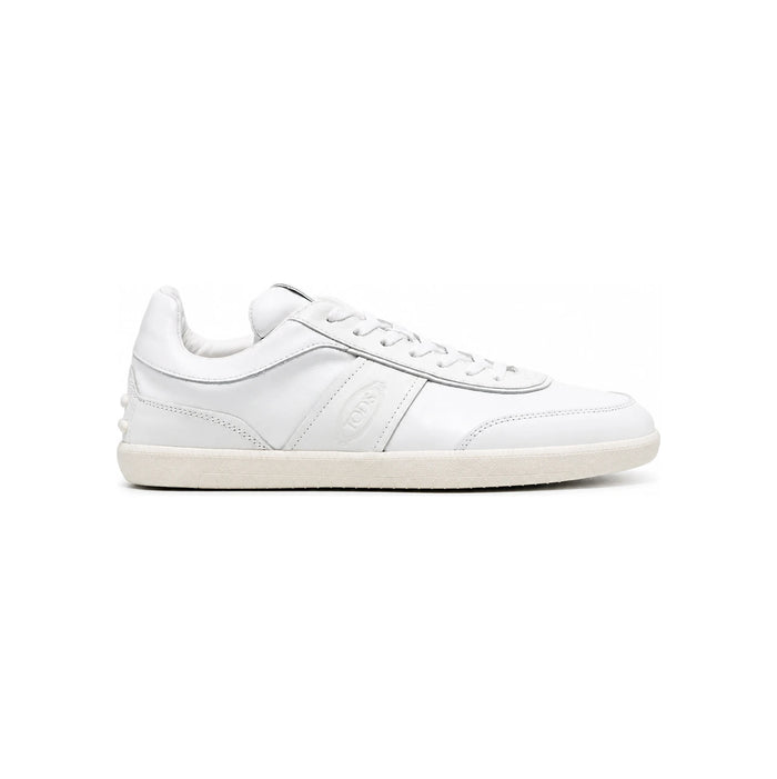 Tods Logo Panel Leather Low-Top Sneakers XXM68C0DP30 OV7 B001