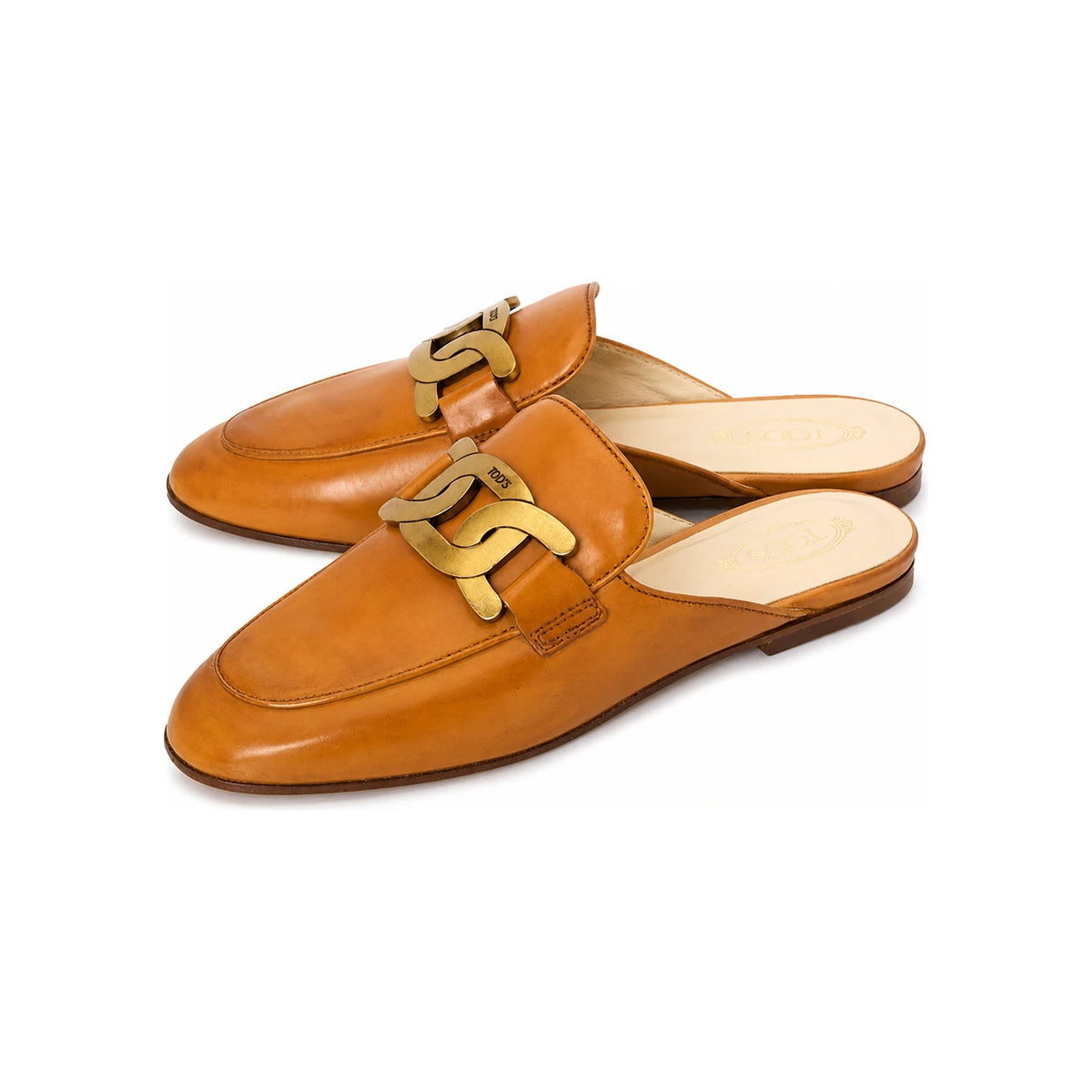 Tods Leather Mule Slippers Sandals C812 DOM XXW79A0EX40 NF5C812