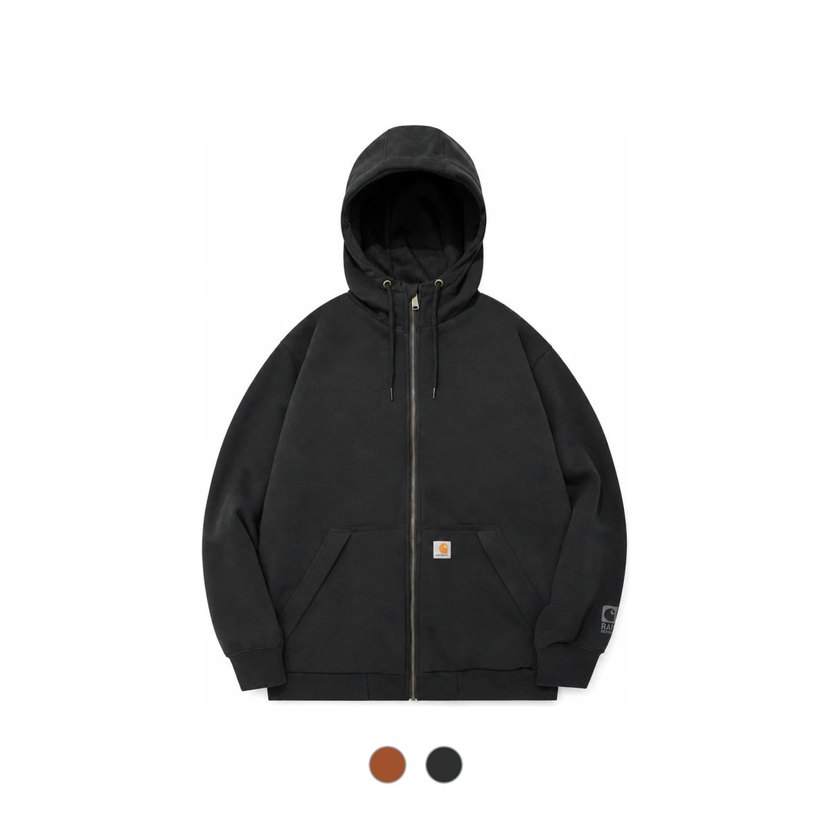 Carhartt Rain Defender Thermal Waterproof Full-Zip Hoodie