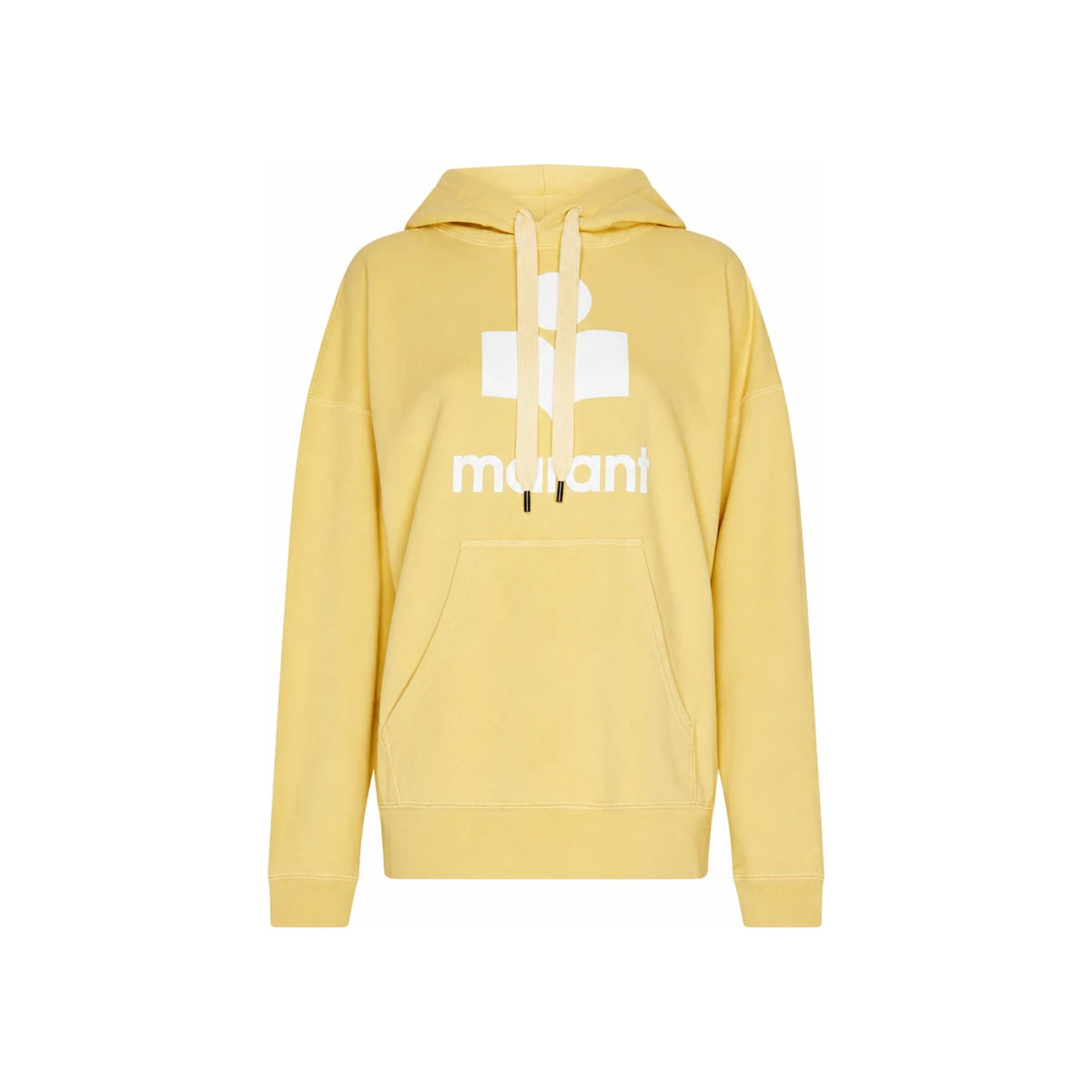 Isabel Marant Sunlight Yellow Logo Hoodie Mansel Women’s Pullover