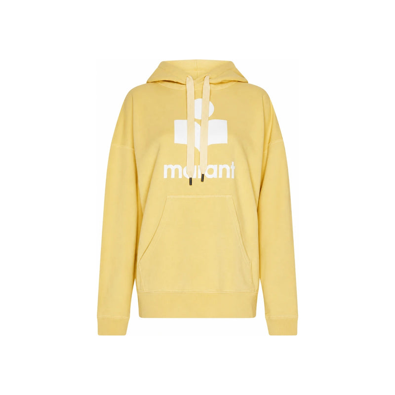 Isabel Marant Sunlight Yellow Logo Hoodie Mansel Women’s Pullover