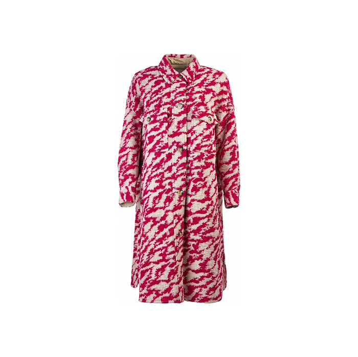 Isabel Marant Women’s Zebra Print Long Coat