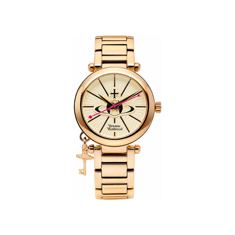 Vivienne Westwood Gold Tone Metal Women’s Watch VV006KGD