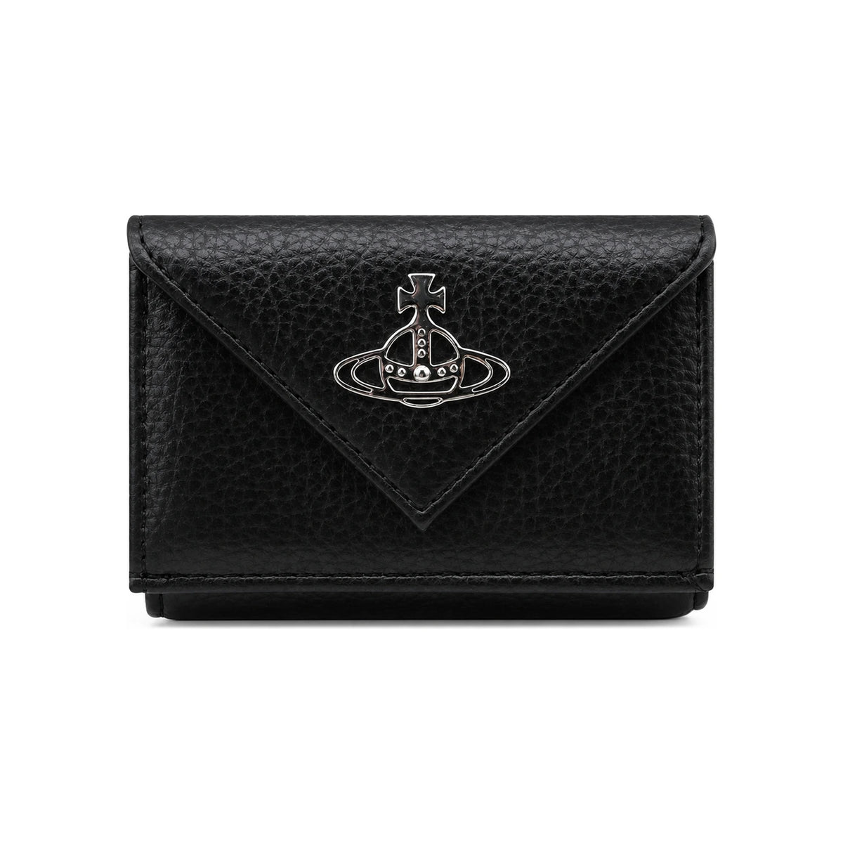 Vivienne Westwood Vegan Grain Envelope Pocket Bifold Wallet 51150009 S000D N403