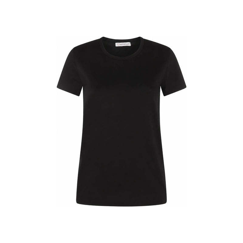 Moncler Logo Patch Short Sleeve T-Shirt Black 8C73200
