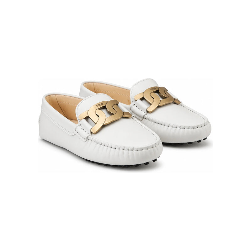 Tods Black Leather Gommino Kate Women’s Driving Loafers